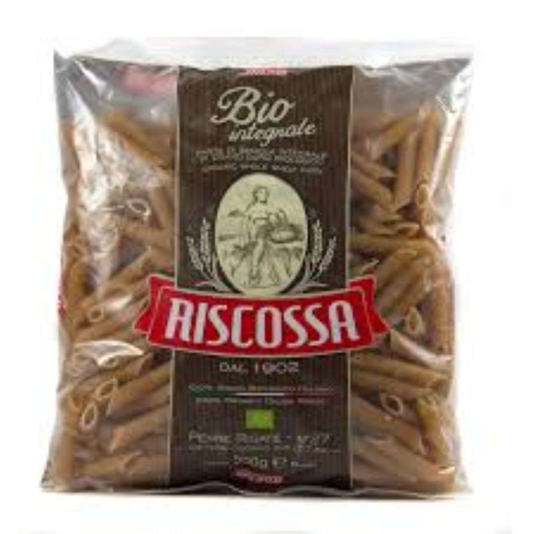 RISCOSSA W/WHEAT ORGANIC SPAGHETTI 500G